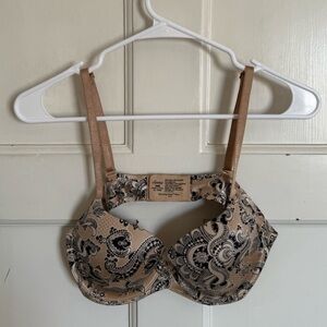 Soma paisley Enhancing Shape Demi bra size 36B